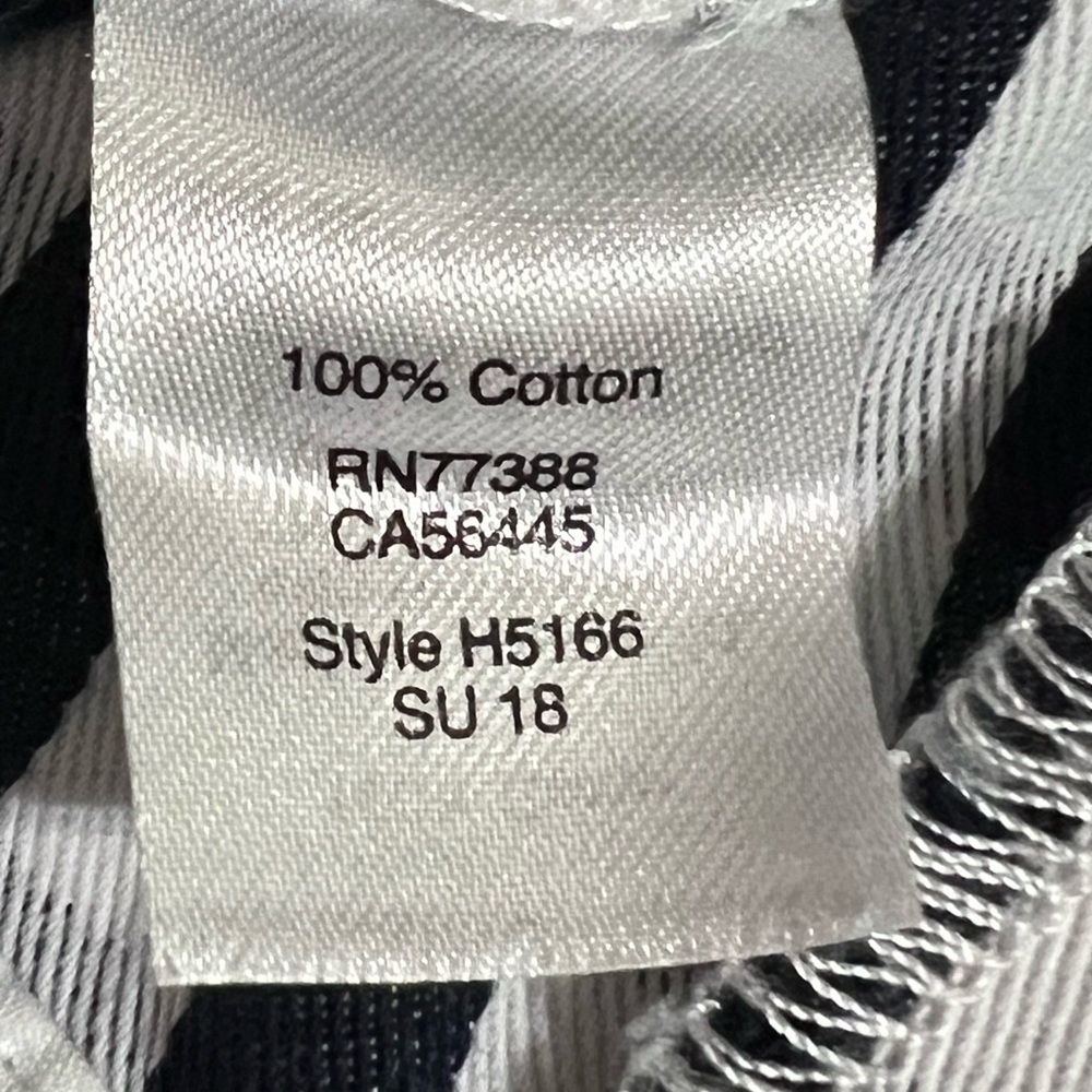 J. Crew Gingham Navy/White Excellent Condition 100% Cotton Shorts Size 2 - Picture 5 of 5